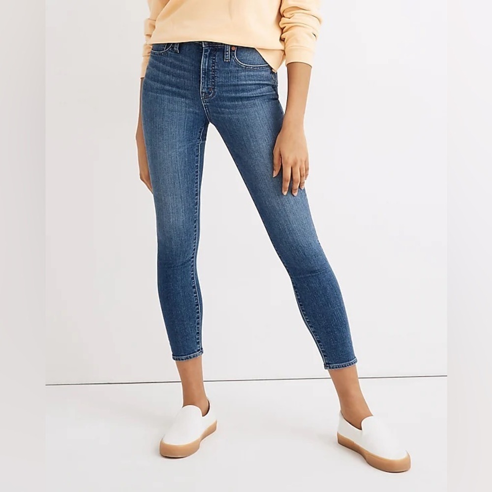 Madewell‎ Curvy High-Rise Skinny Crop Jeans Size 27